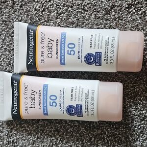 Neutrogena Pure & Free Baby Sunscreen SPF 50  2 Pack